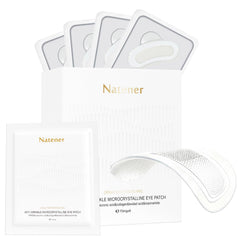 Parche Natener Ojos PDRN con micro-dardos para absorción mejorada.