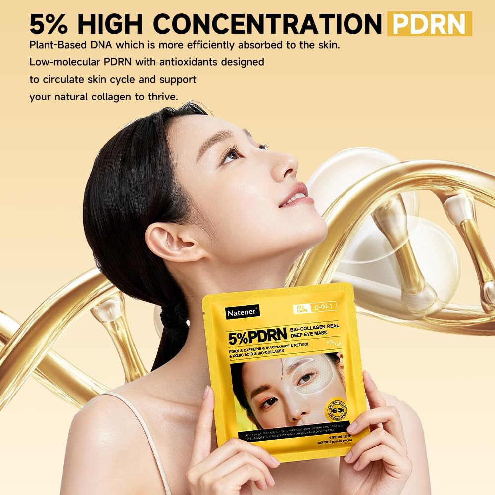 Natener parches ojos retinol, suaviza líneas del contorno.