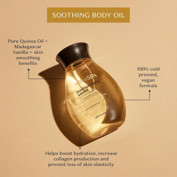 Nativa Spa Aceite corporal, textura aterciopelada al aplicar
