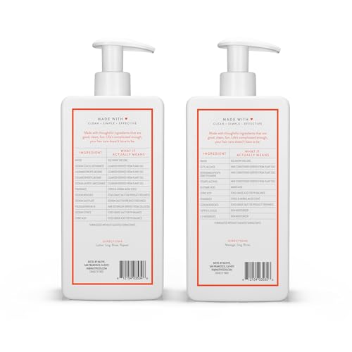 Native Acondicionador, botella vertido, cabello suave y desenredado.
