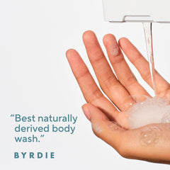 Native Body Wash aroma cashmere-lluvia para una experiencia de ducha fresca.