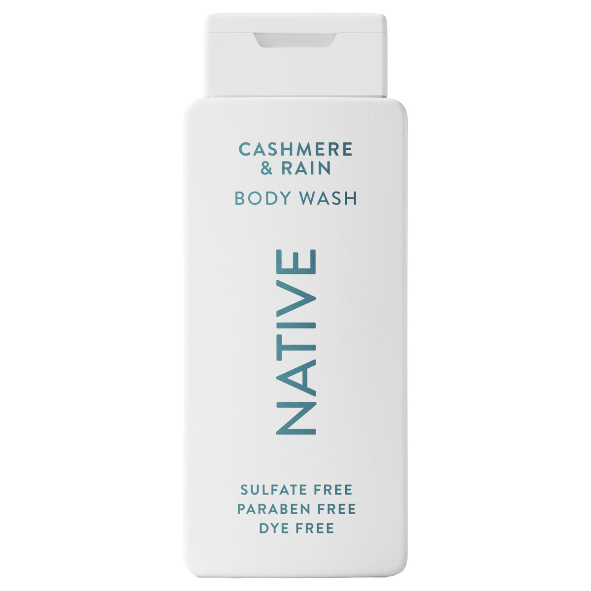 Native Body Wash con espuma lujosa para una limpieza suave y placentera.