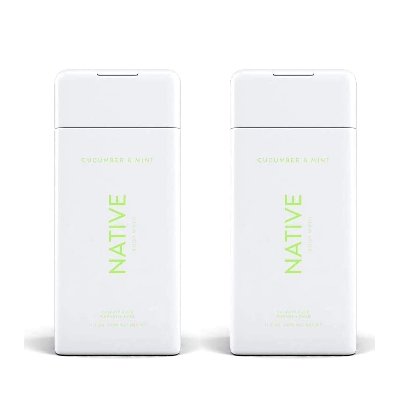 Native Concombre et Menthe : texture lavante crémeuse qui mousse facilement