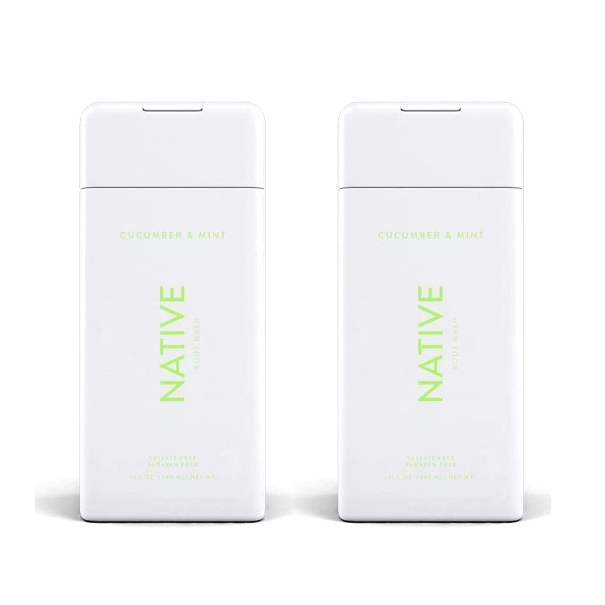 Native Concombre et Menthe : versement rafraîchissant pour une douche énergisante