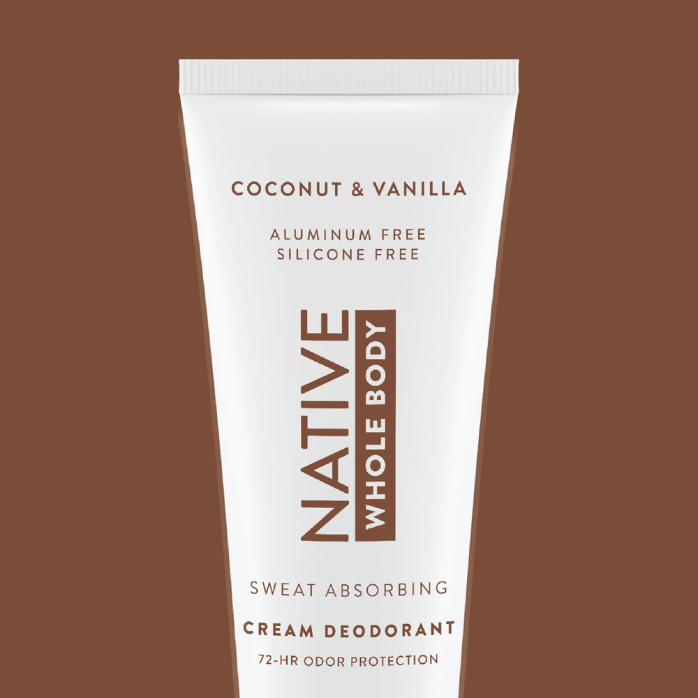 Desodorante sin aluminio de Native, fórmula natural para todo el cuerpo.