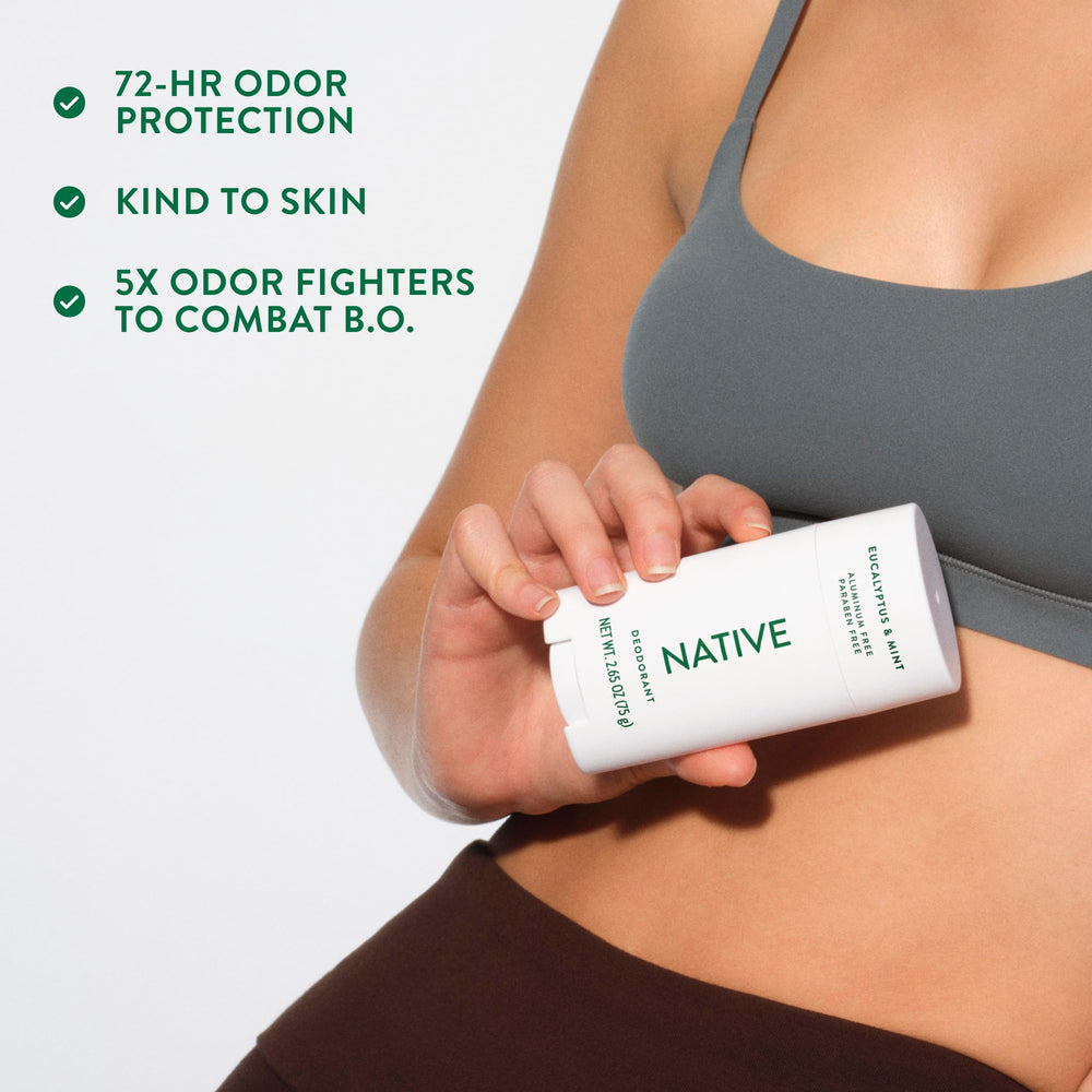 Envase portátil de Native Desodorante ideal para viaje
