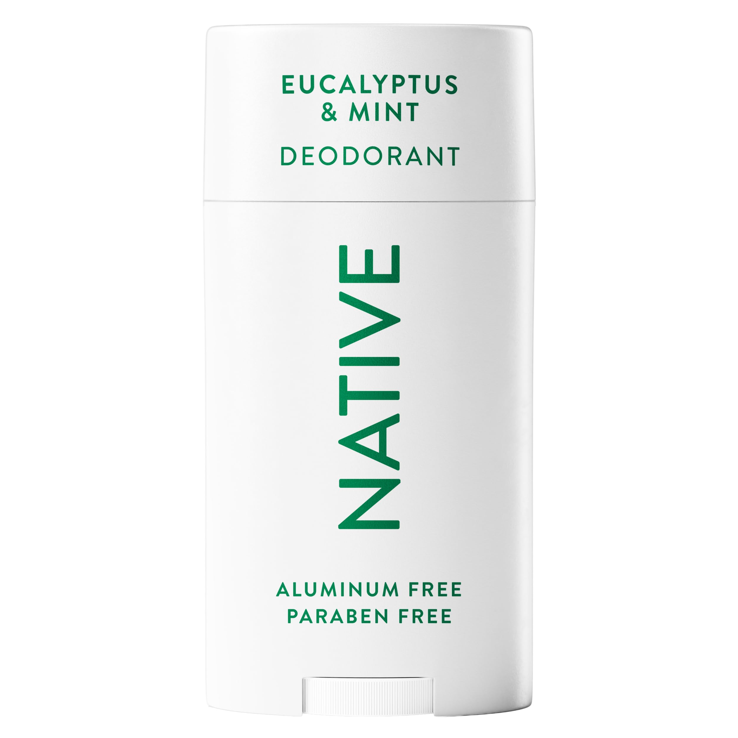 Native Desodorante frente del envase, diseño práctico y elegante
