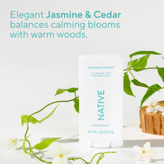 Native Jazmín y Cedro: manteca de karité para una aplicación suave