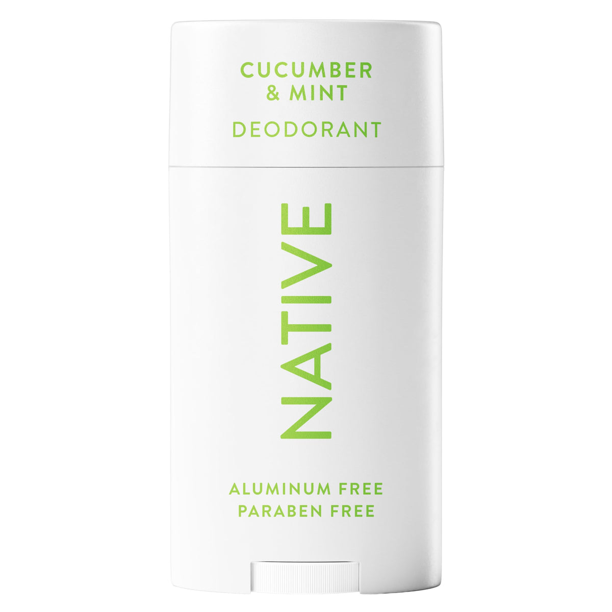 Desodorante Native con empaque frontal, ideal para uso diario