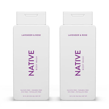Botella Native Ducha Corporal Lavanda y Rosas, presentación atractiva para piel suave