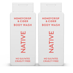 Botella de Native Gel de Ducha Miel Crujiente Sidra para una ducha suave