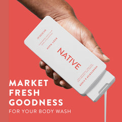 Espuma cremosa de Native Gel de Ducha para piel suave