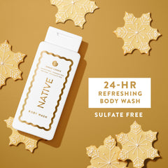 Native Holiday Shoppe scent display showing festive options for gifting this season.