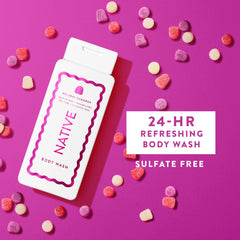 Native Jabon Cuerpo Edición Navidad: piel suave e hidratada tras la ducha.