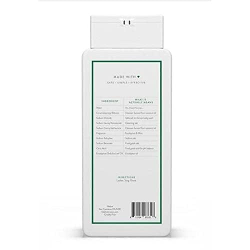 Native Ducha Corporal espuma refrescante para la piel en la ducha diaria.