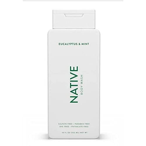 Native Ducha Corporal etiqueta visible que transmite calidad y confianza.