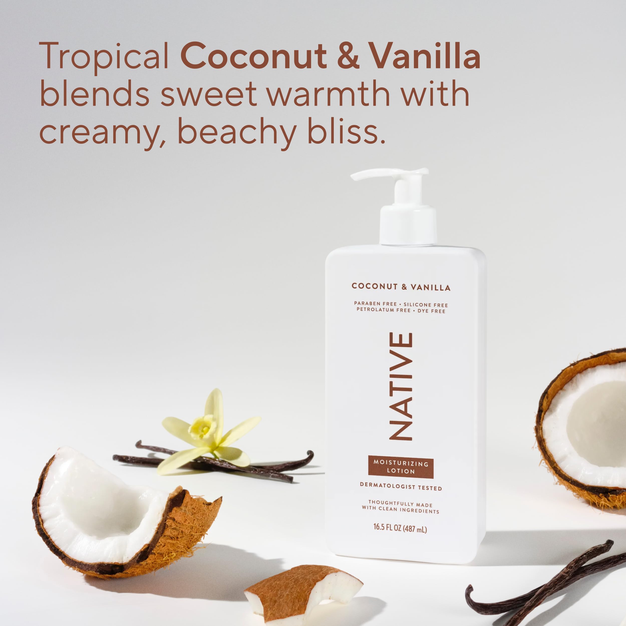 Aroma de coco y vainilla de Native deja la piel perfumada