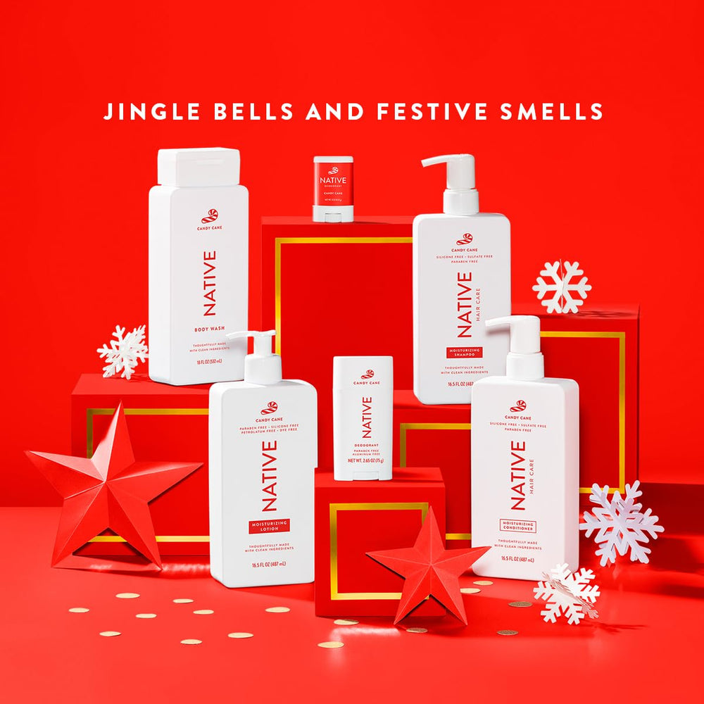 Application facile de la lotion Native – peau hydratée toute la journée