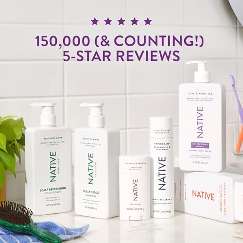 Native presentacion practica: ideal para el baño o bolso.