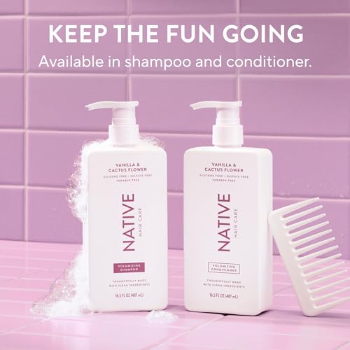 Native pack de 2 bouteilles, parfait pour la routine cheveux