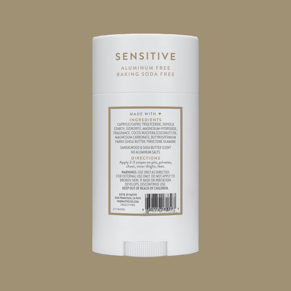 Native whole-body use on chest and underarms for versatility.
