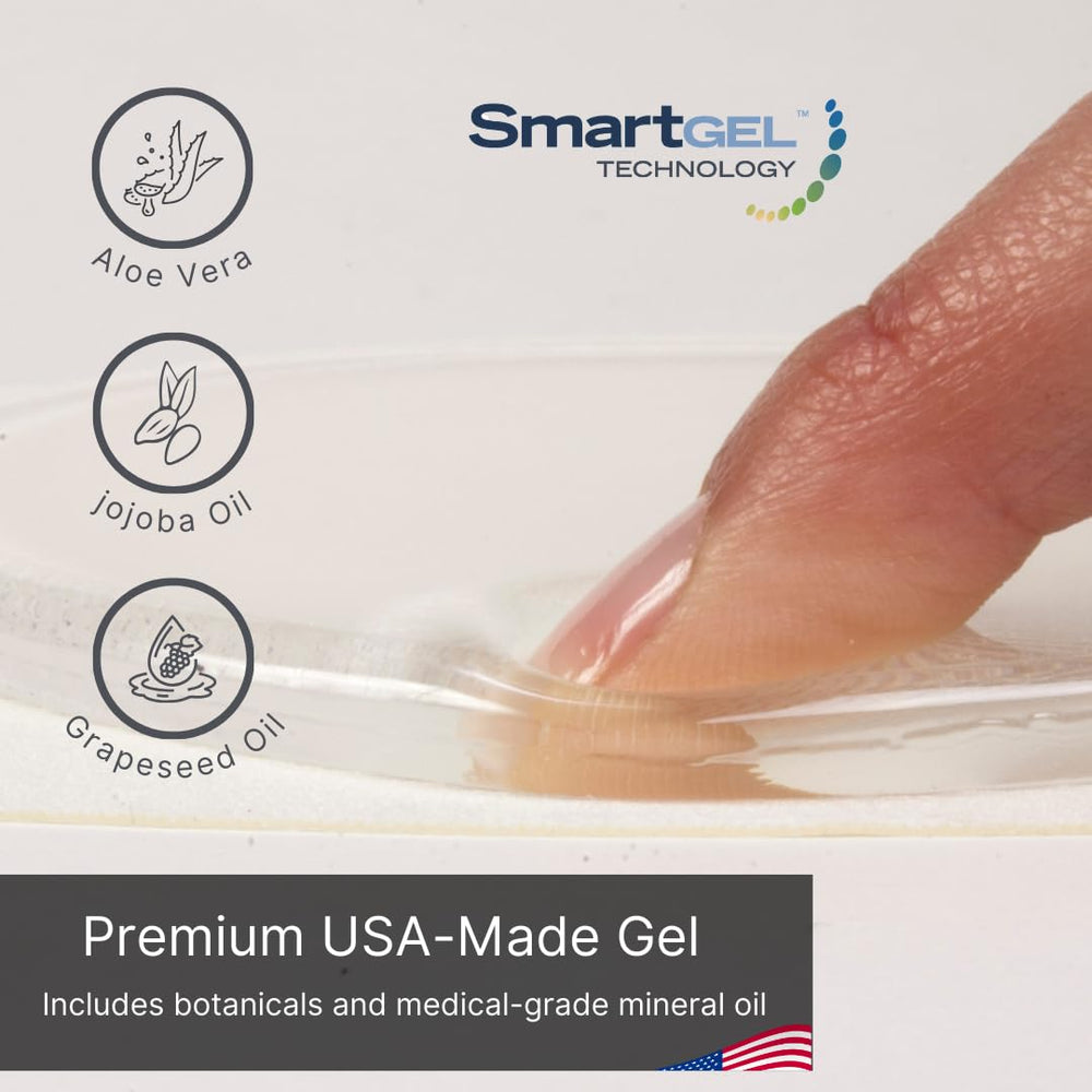 NatraCure medias de gel para tallas grandes de hombres.