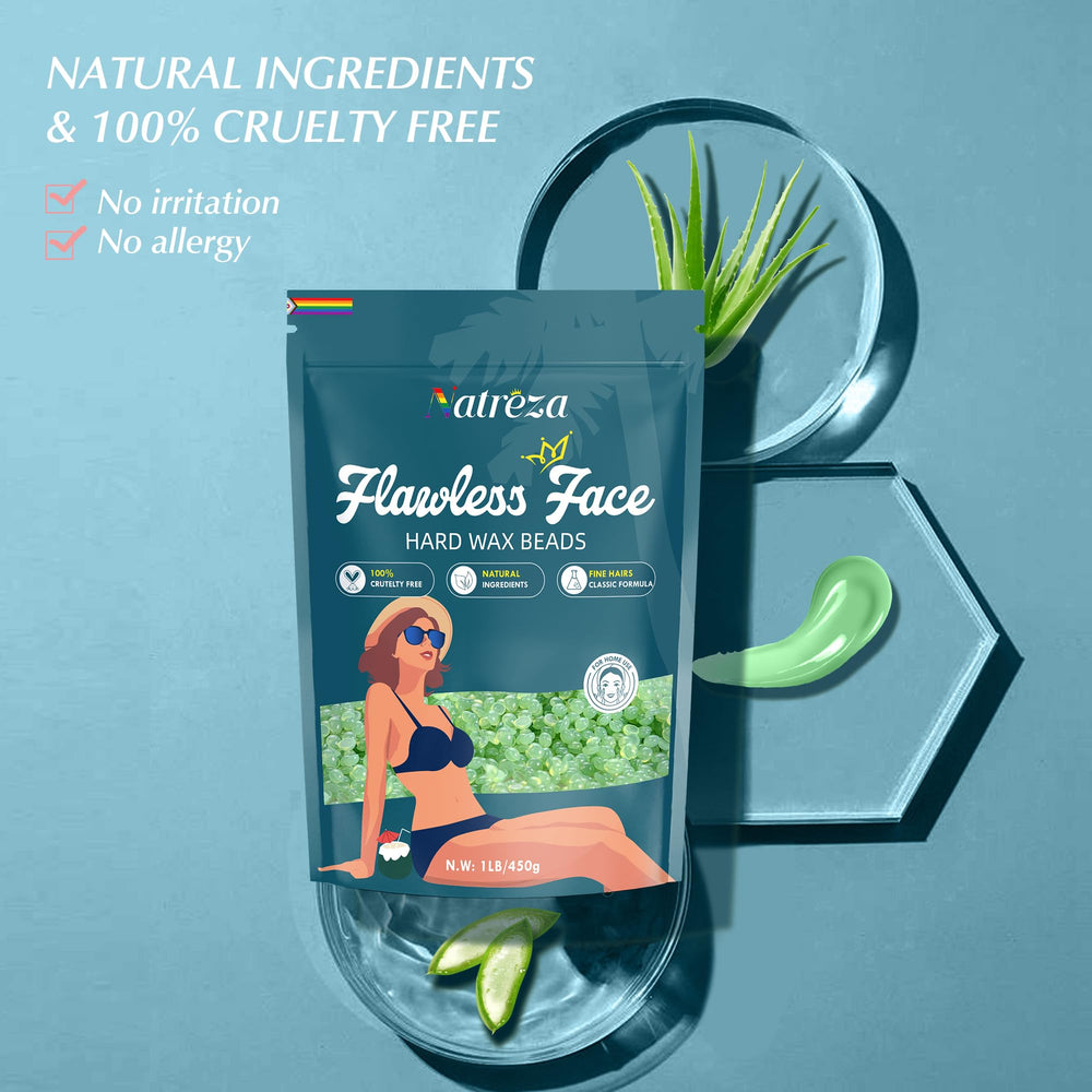 Natreza Cera Dura Aloe Vera para calentador: aplicación uniforme