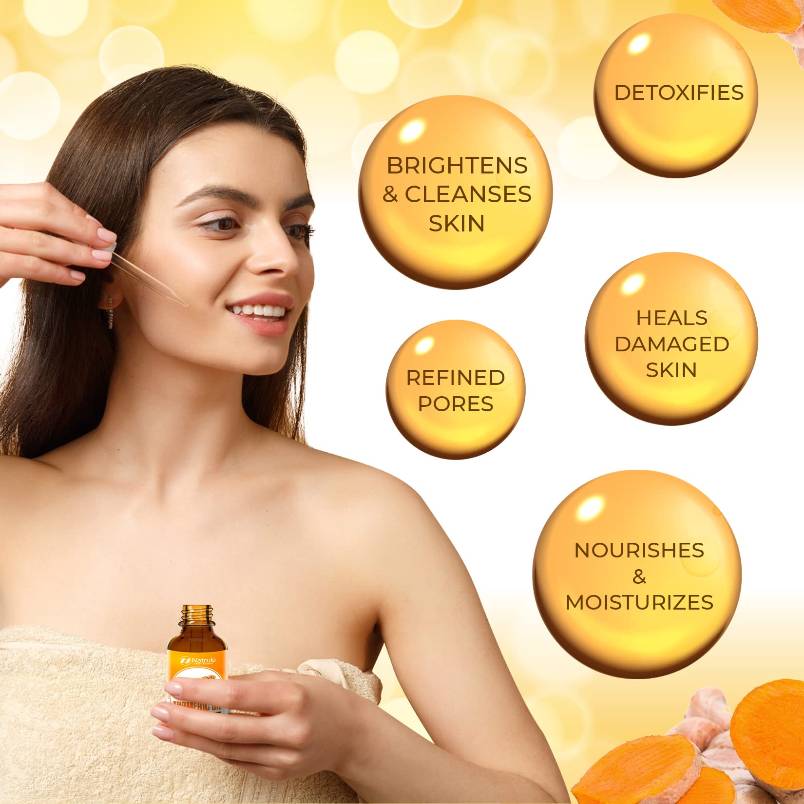 Natrulo Curcuma Detox para poros limpia impurezas y purifica