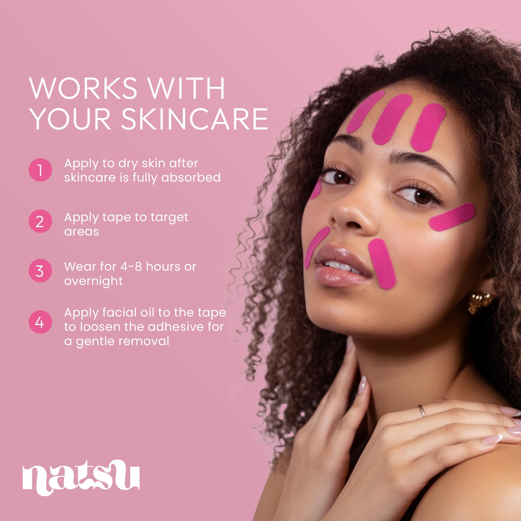 Parche Natsu pre-cortados en dos tallas, ajuste personalizado.