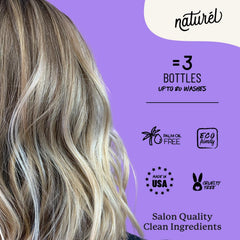NATURÉL aceite de almendra nutre y suaviza el cabello