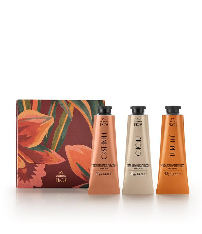 Natura cremas de manos en estuche de regalo 40 g, ideal para regalo