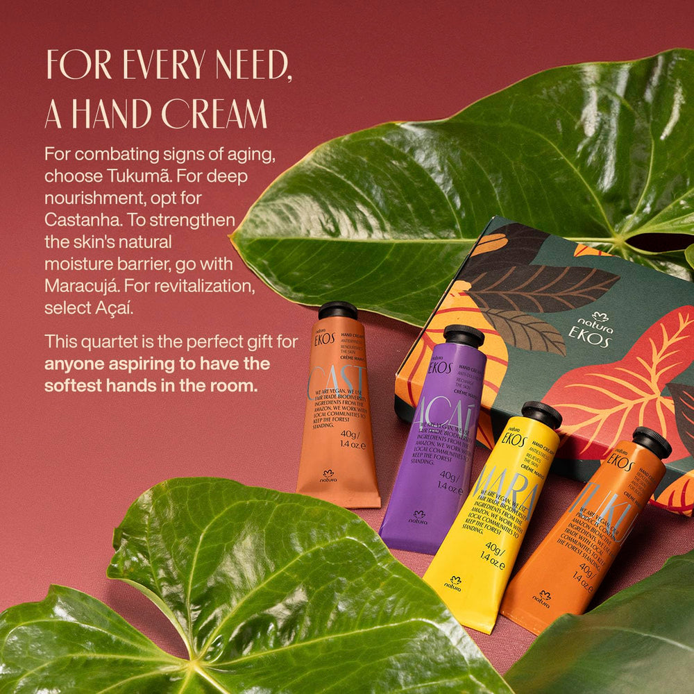 Natura Ekos Maracuja Crème mains, texture légère nourrissante.