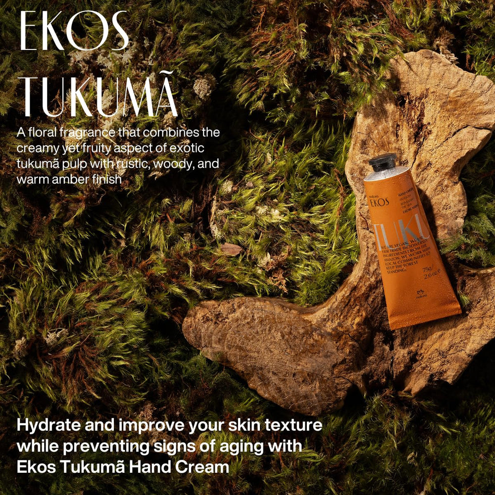 Natura Ekos Tukumã Crème mains, hydratation naturelle et revitalisation légère.