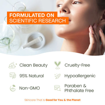 Natural Chemist Vitamin C Serum ingredients label hints at clean science.