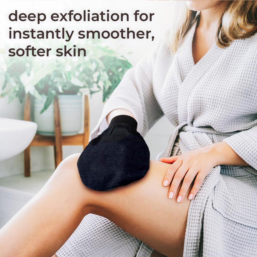 Guante exfoliante Hammam de Natural Elephant, ideal para ritual de spa en casa.