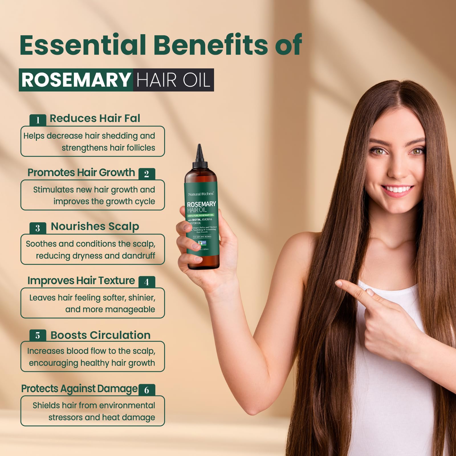 Natural Riches textura sedosa que aporta nutrición al cabello