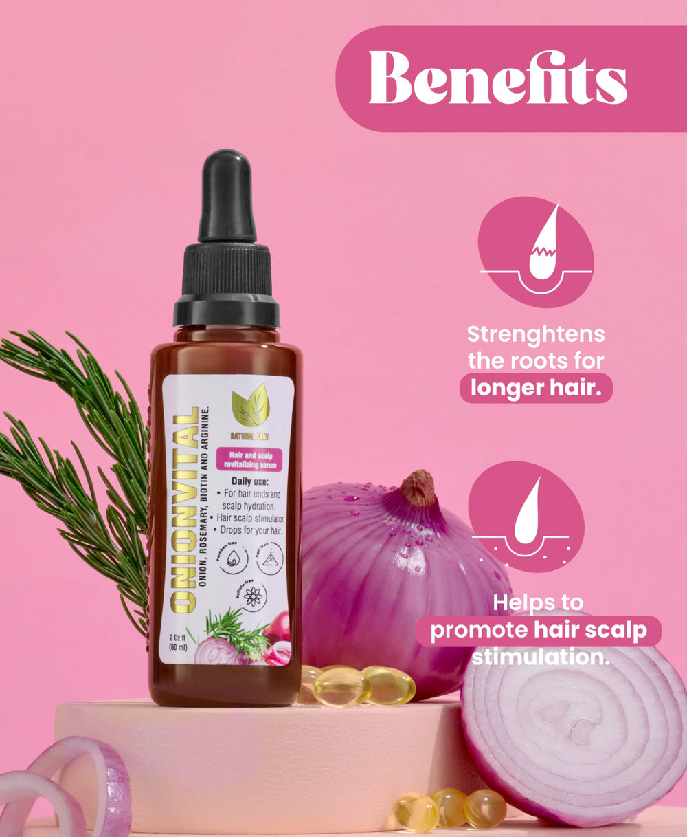 Natural Sant Onionvital: textura ligera para cabello manejable