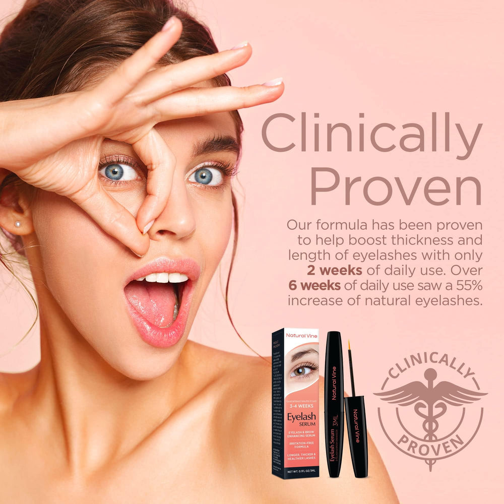 Natural Vine Serum Crecimiento Pestanas - realza longitud y densidad natural