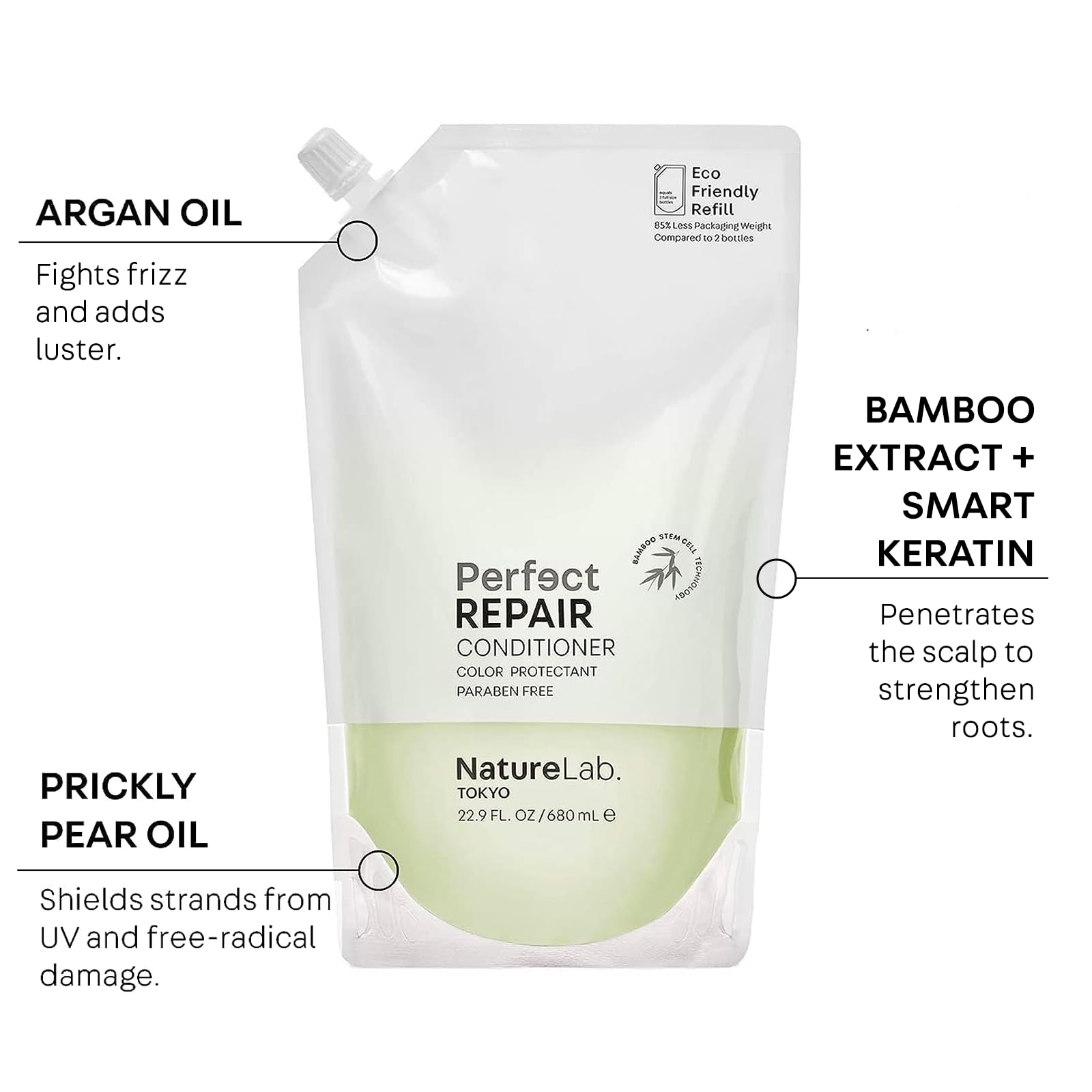 NatureLab.TOKYO Perfect Repair aceite de argán aporta brillo y suavidad