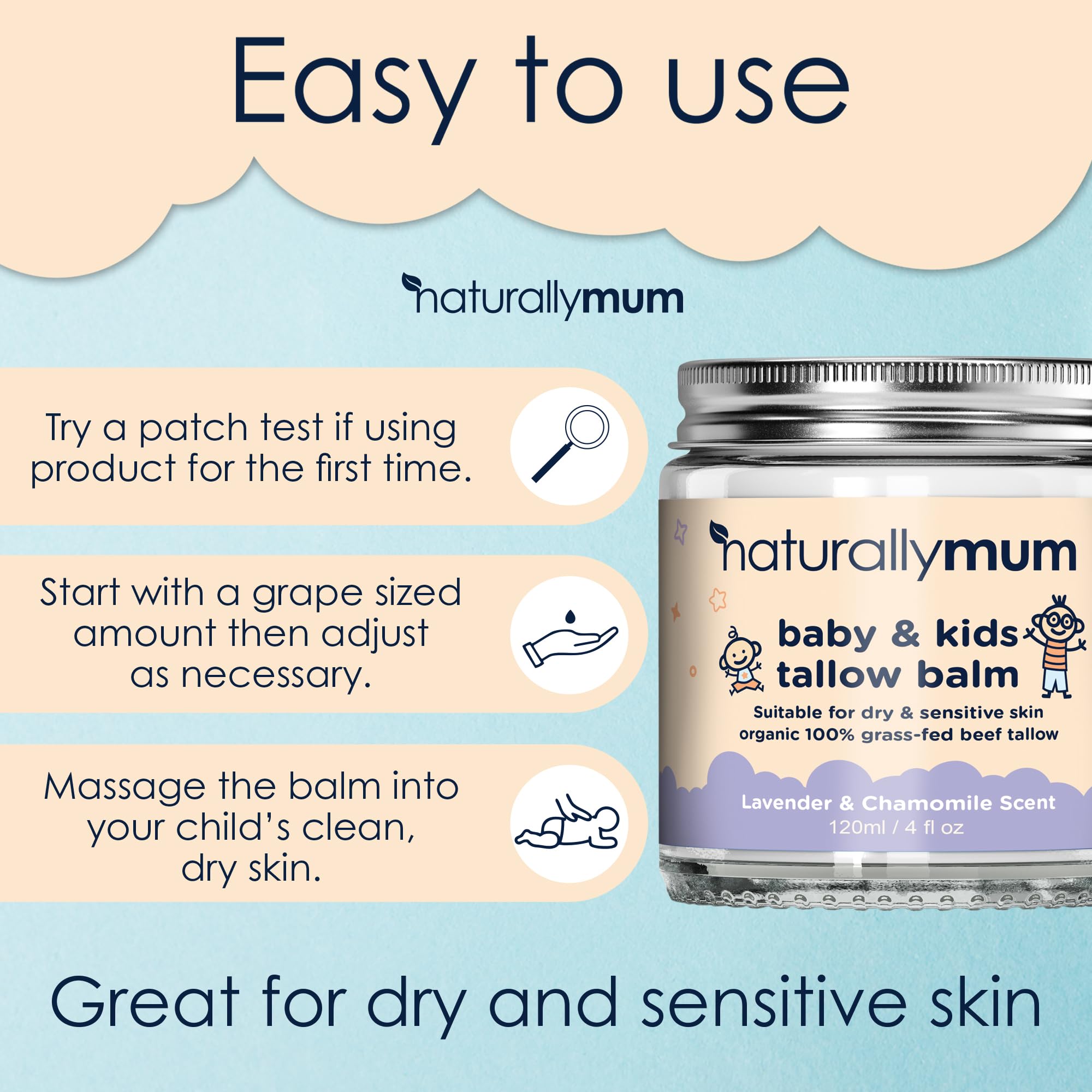 NaturallyMum, ingredientes naturales que cuidan la piel durante la noche