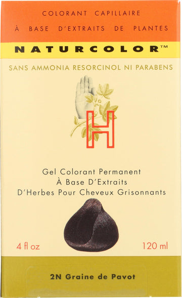 Aplicación rápida de Naturcolor en gel herbáceo para cabello.