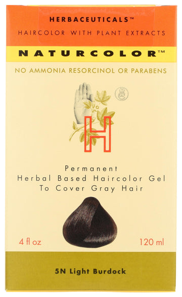 Naturcolor coloración cabello Bardana claro 4oz: brillo natural y cobertura suave.