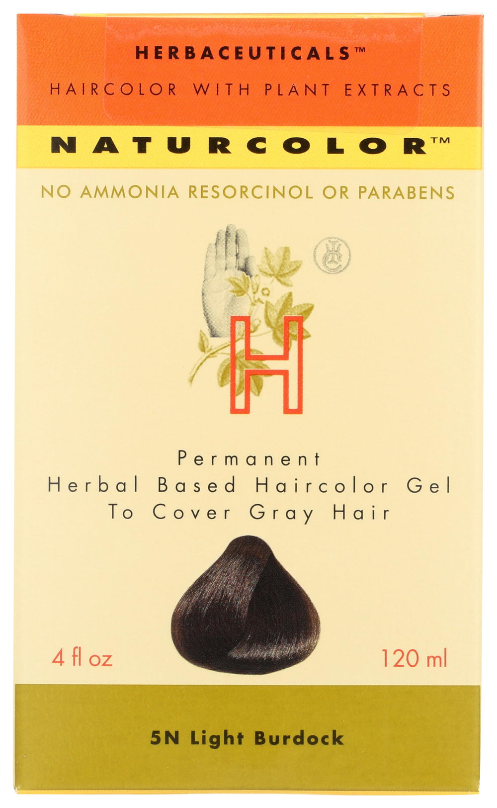 Naturcolor coloración cabello Bardana claro 4oz: brillo natural y cobertura suave.
