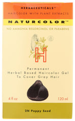 Naturcolor Poppy Seed: bote de 4 oz para cobertura suave de canas.