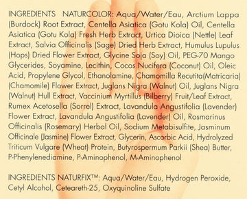 naturcolor rubio sésamo: aceite de coco que aporta hidratación durante el proceso