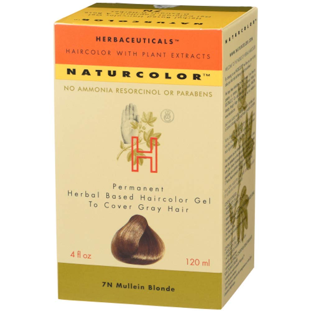 Naturcolor Mullein Rubio Natural: cobertura suave de canas sin amoniaco.
