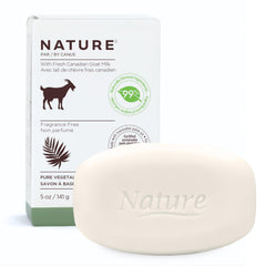 Nature by Canus: jabón leche cabra sin fragancia para piel sensible.
