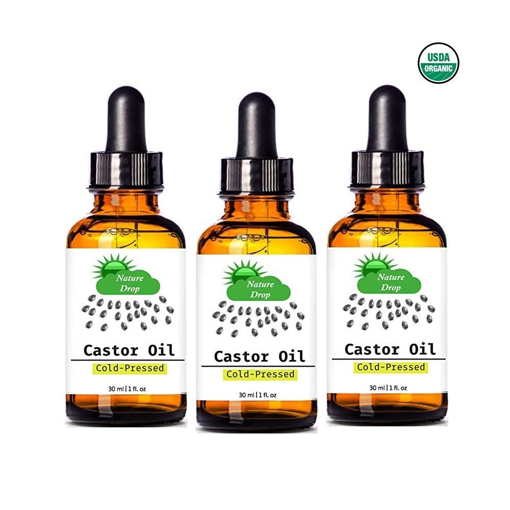 Nature Drop Aceite de Ricino para piel, nutrición suave y uso cosmético diario.
