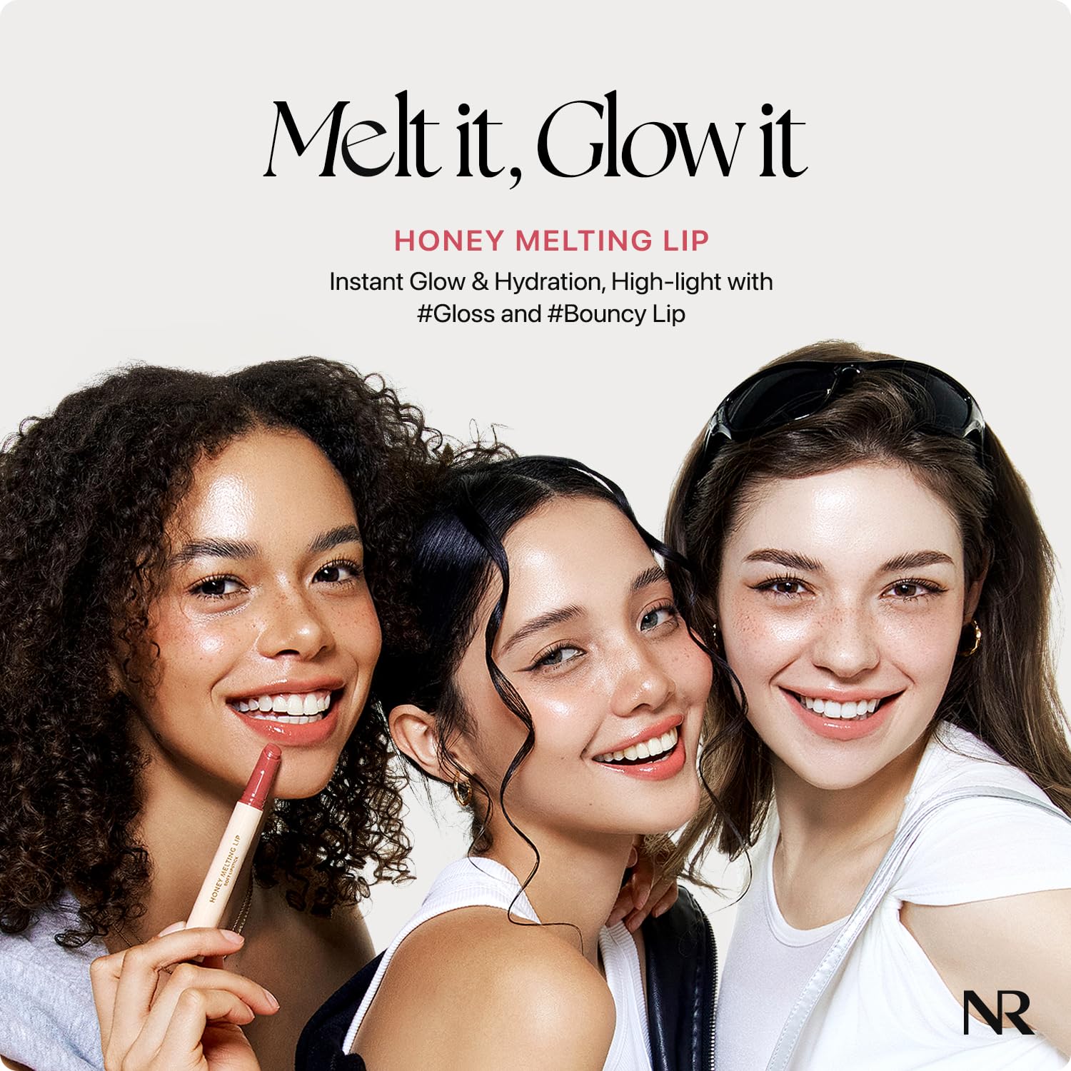 Nature Republic Honey Melting Lip 03 Berry: efecto brillo con acabado translúcido y suave.