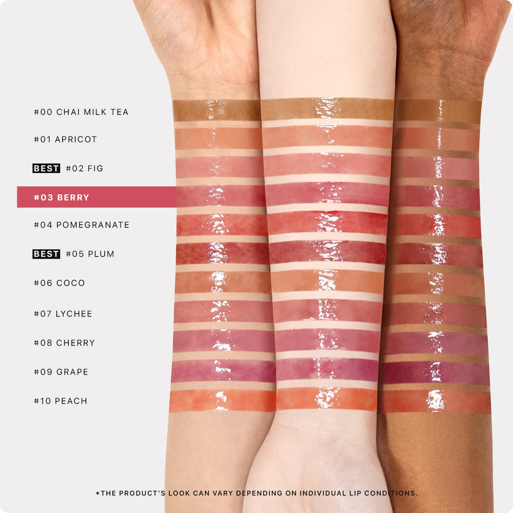 Nature Republic Honey Melting Lip 03 Berry: tonos vibrantes que se adaptan a pieles distintas.